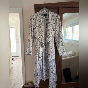Express Snake Print Duster